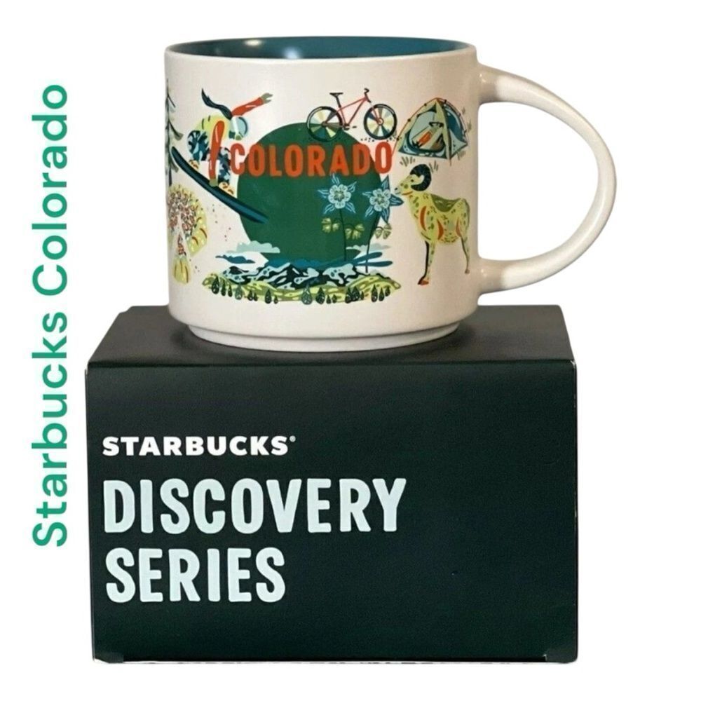 Starbucks Colorado Discovery Series 14oz Coffee Mug Colorado Themed Mug